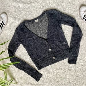3/$25 Aerie Cropped Button Up Cardigan